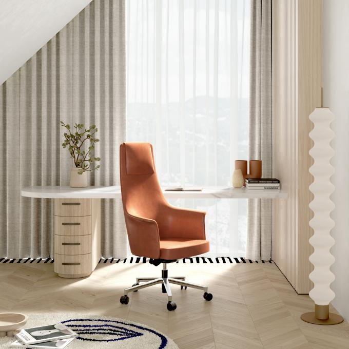 नवीनतम कंपनी ब्लॉग के बारे में चमड़े बनाम कपड़े कार्यकारी कुर्सियांः ब्राउन चमड़े की जीत क्यों