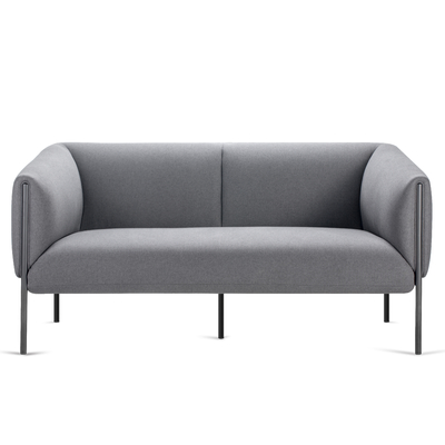 RAL color Fabric Modern Office Furniture Sofa Minimalist Design For Co Working Space