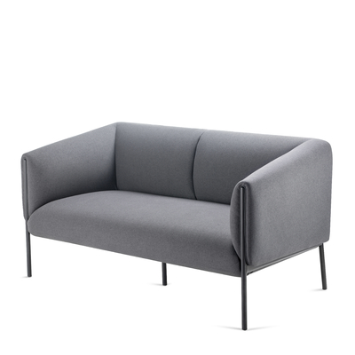 RAL color Fabric Modern Office Furniture Sofa Minimalist Design For Co Working Space