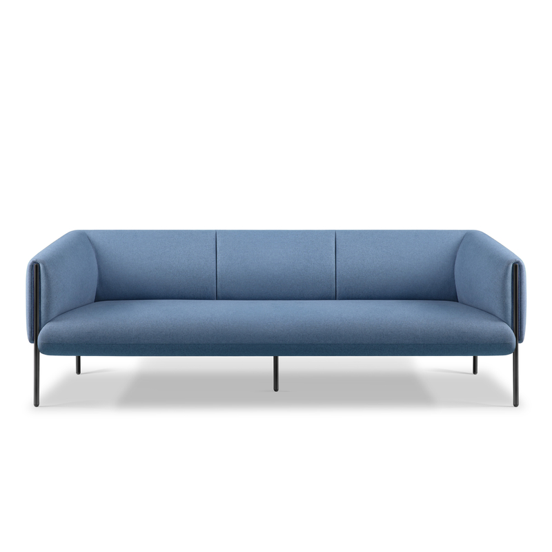 GRANDEUR Modern Office Sofa Minimalist Design Sturdy Frame Customizable Color