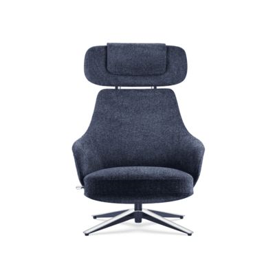 Ergonomic Recliner Chair Fabric upholstered आधुनिक लाउंज सीटें आरामदायक उच्च पीठ DOHA